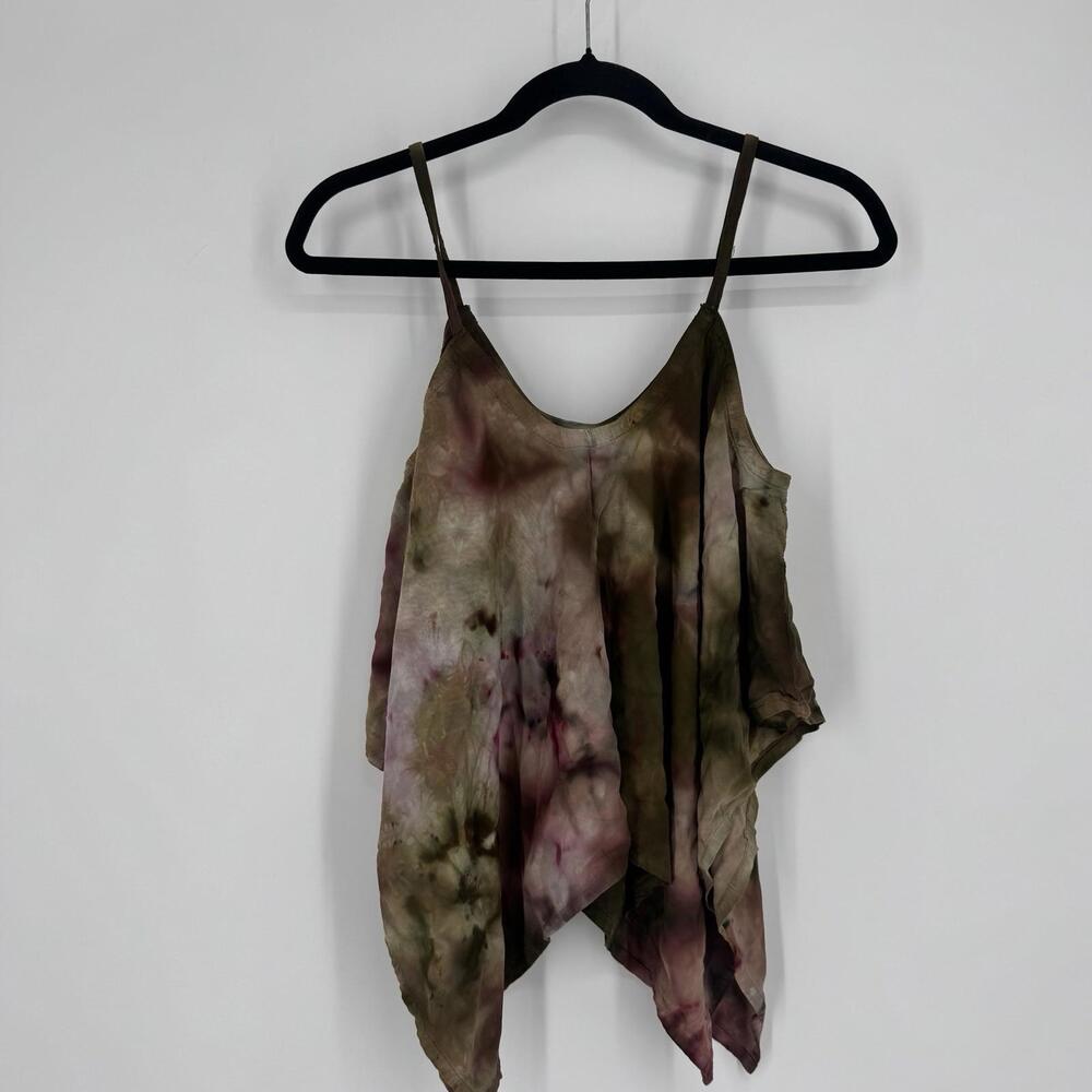 Dharma trading tank top womens xs tie dye boho forest fairy whimsigoth ren faire - Picture 2 of 5